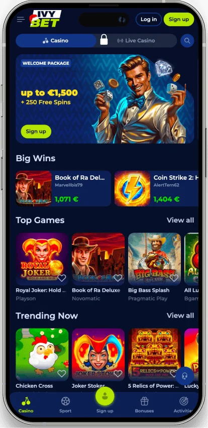 ivybet app